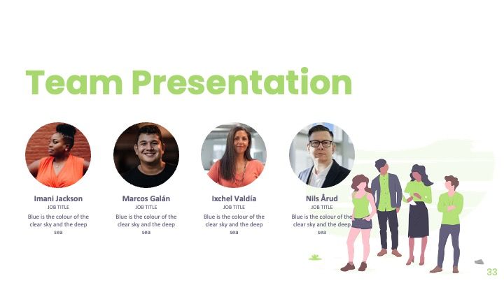 Modelo de apresentação verde de marketing - slide 32