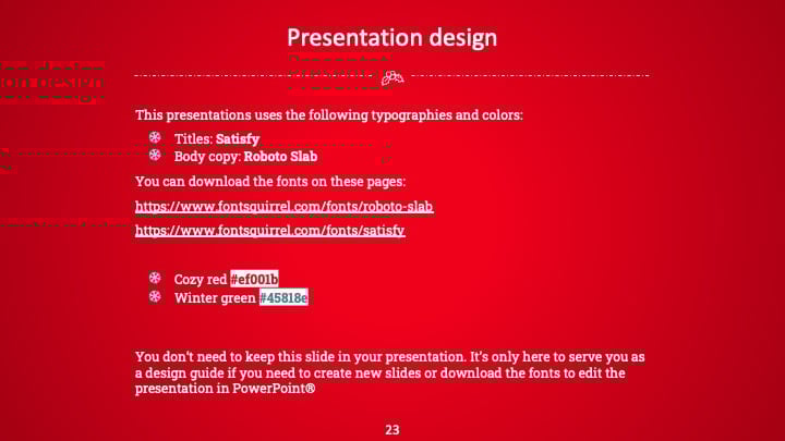 Cozy Christmas Slides - slide 23