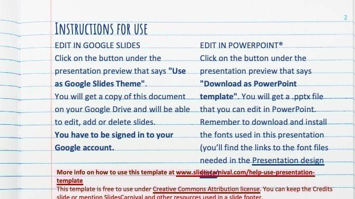 Composition Book Slides - slide 2