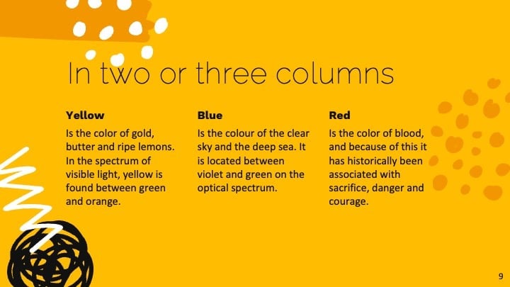 Creative Scribbles Slides - slide 9