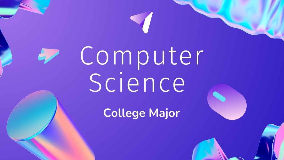 3D Computer Science College Presentation - slide 0