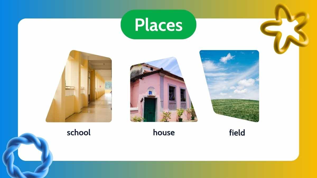 3D Noun Slides for Grade 1 - slide 7