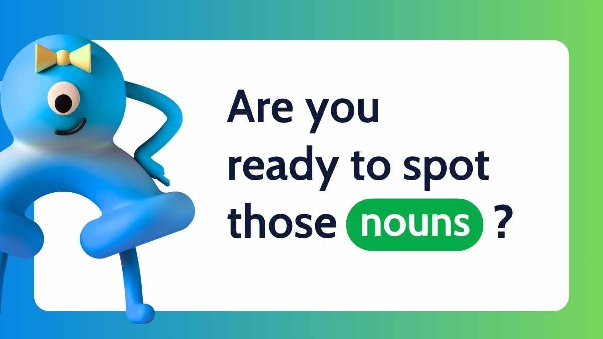 3D Noun Slides for Grade 1 - slide 9