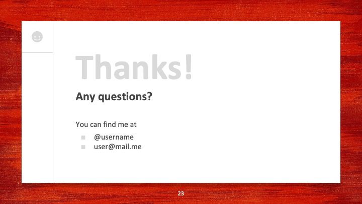 Red Creative - slide 22