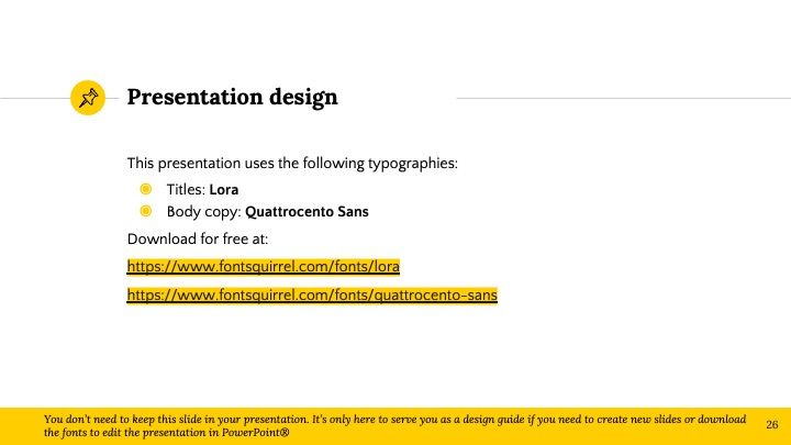 Plantilla para presentación minimalista y limpia - diapositiva 25