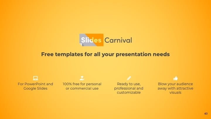 Clean Minimal Slides - slide 40