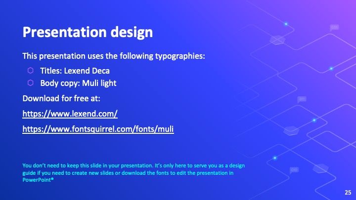 Plantilla para presentación ilustrada con tecnología - diapositiva 24