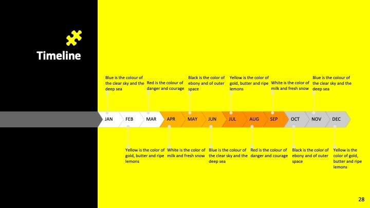 Plantilla para presentación amarillo neón - diapositiva 27