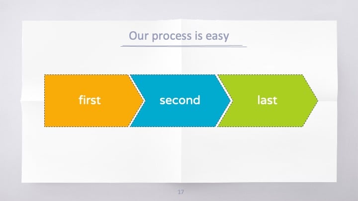Colorful Paper Slides - slide 17