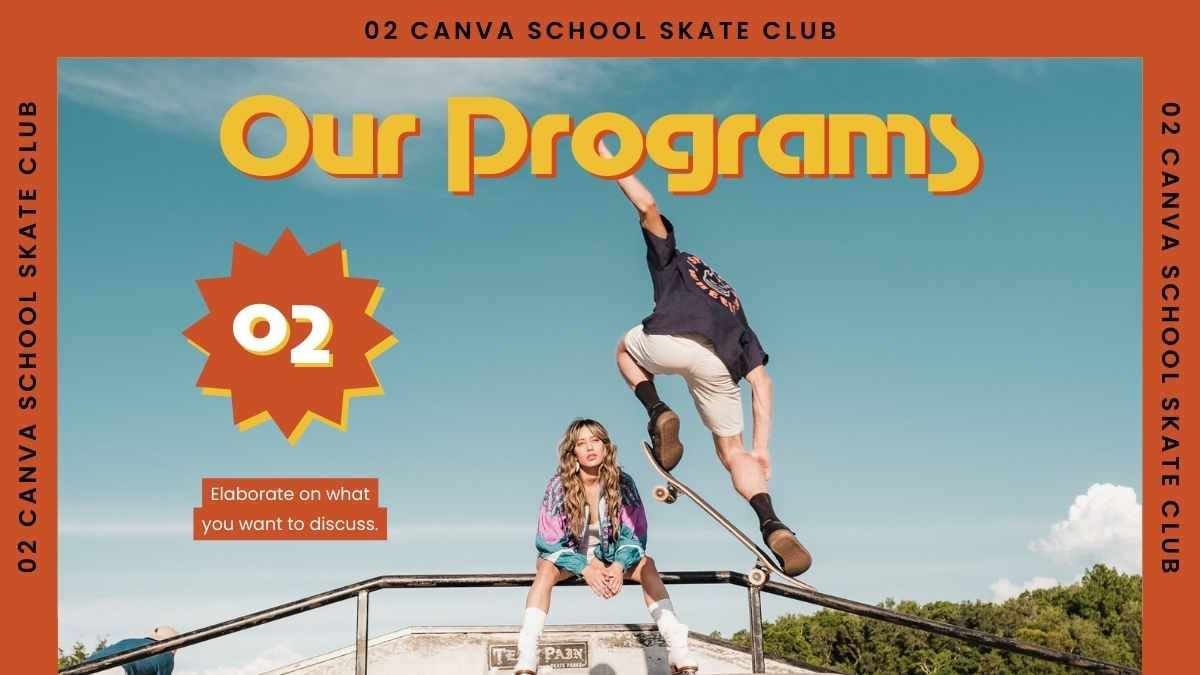 90s Retro School Skate Club - diapositiva 11