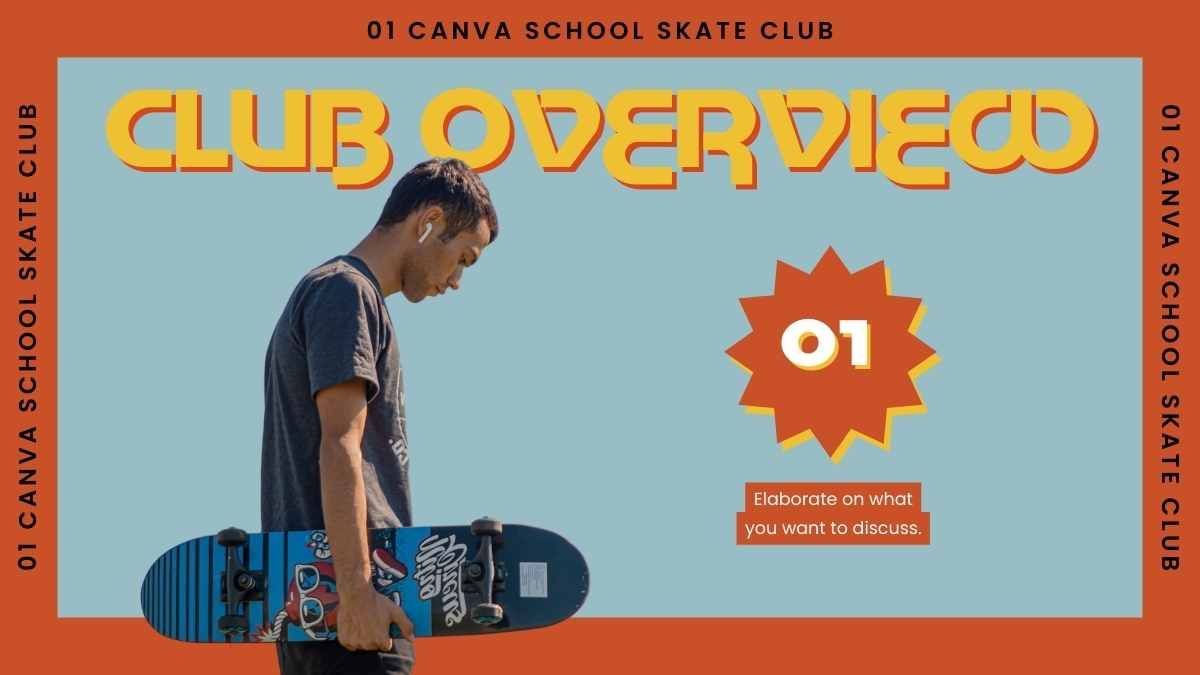 90s Retro School Skate Club - diapositiva 3