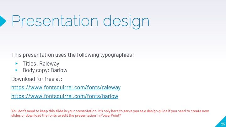 Plantilla para presentación azul de marketing - diapositiva 24