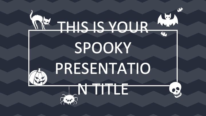 Plantilla para presentación de Halloween adorable - diapositiva 0