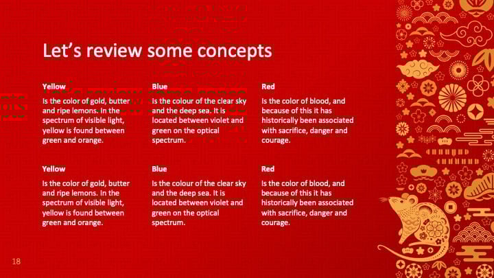 Chinese New Year 2020 (The Rat) Slides - slide 18