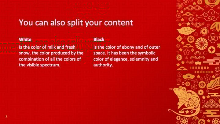 Chinese New Year 2020 (The Rat) Slides - slide 8