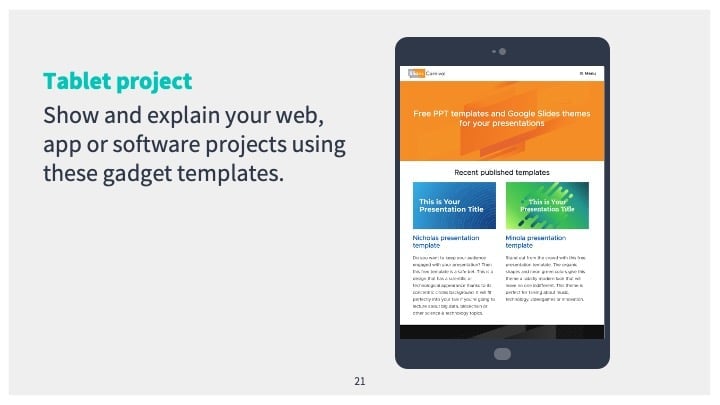 Modern Dark Slides - slide 21