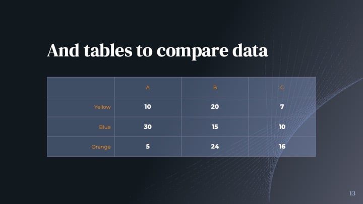 Dark Dynamic Lines Slides - slide 13