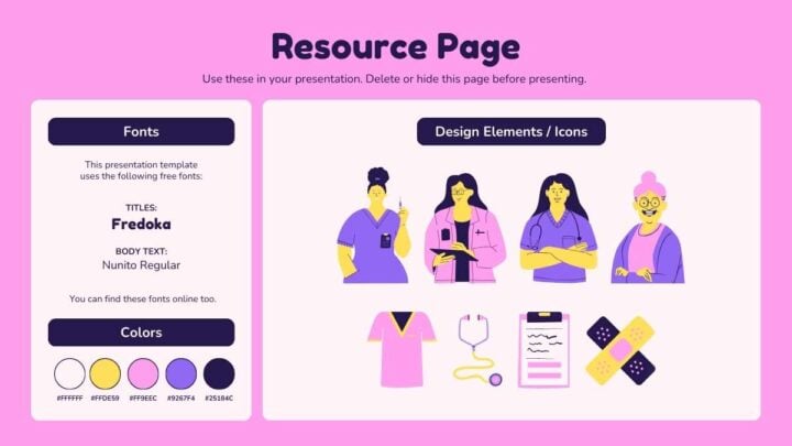 A Day in the Life of a Nurse Slides for Preschoolers. Free PPT & Google ...