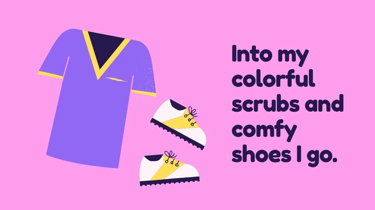 A Day in the Life of a Nurse Slides for Preschoolers - slide 3