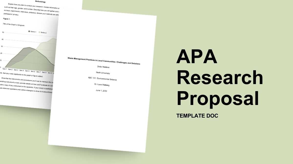 APA Research Proposal Template Doc - slide 1