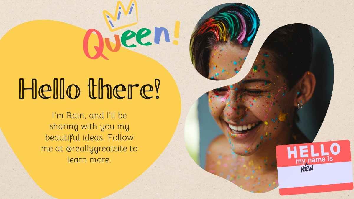 Abstract LGBTQ+ Community Meeting Slides - slide 5