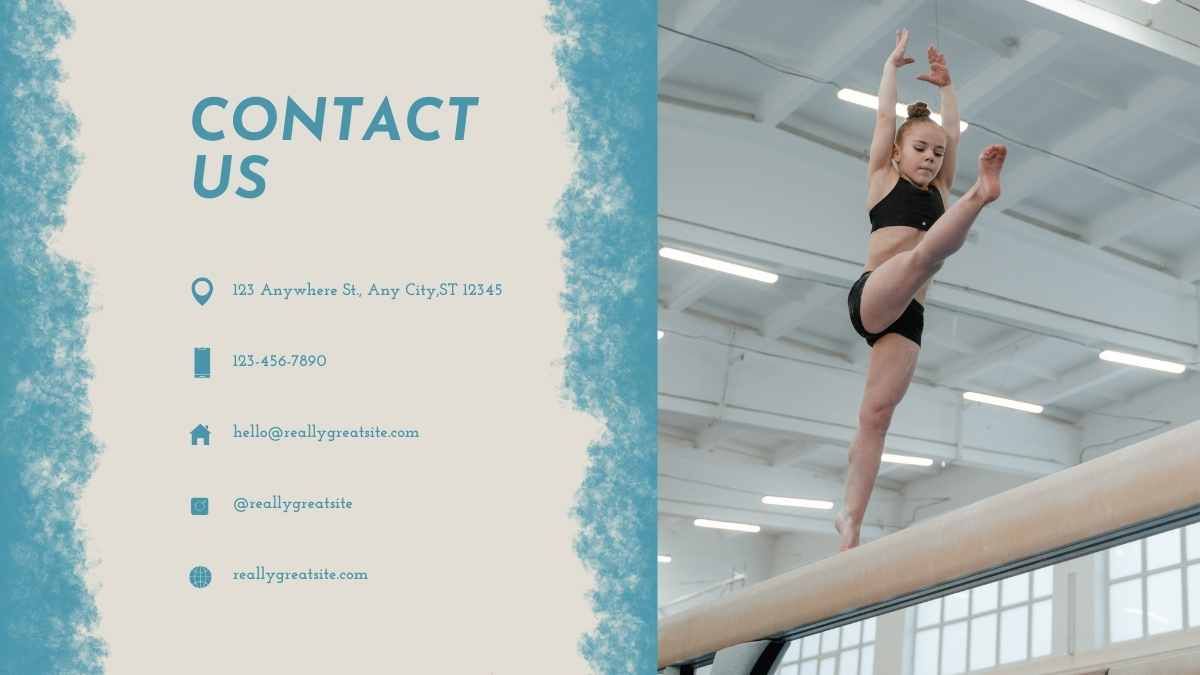 Abstract Rhythmic Gymnastics School - slide 14