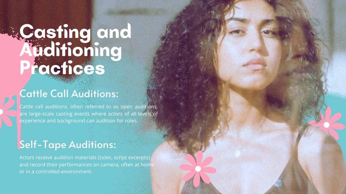 Aesthetic Acting Portfolio Slides - slide 9