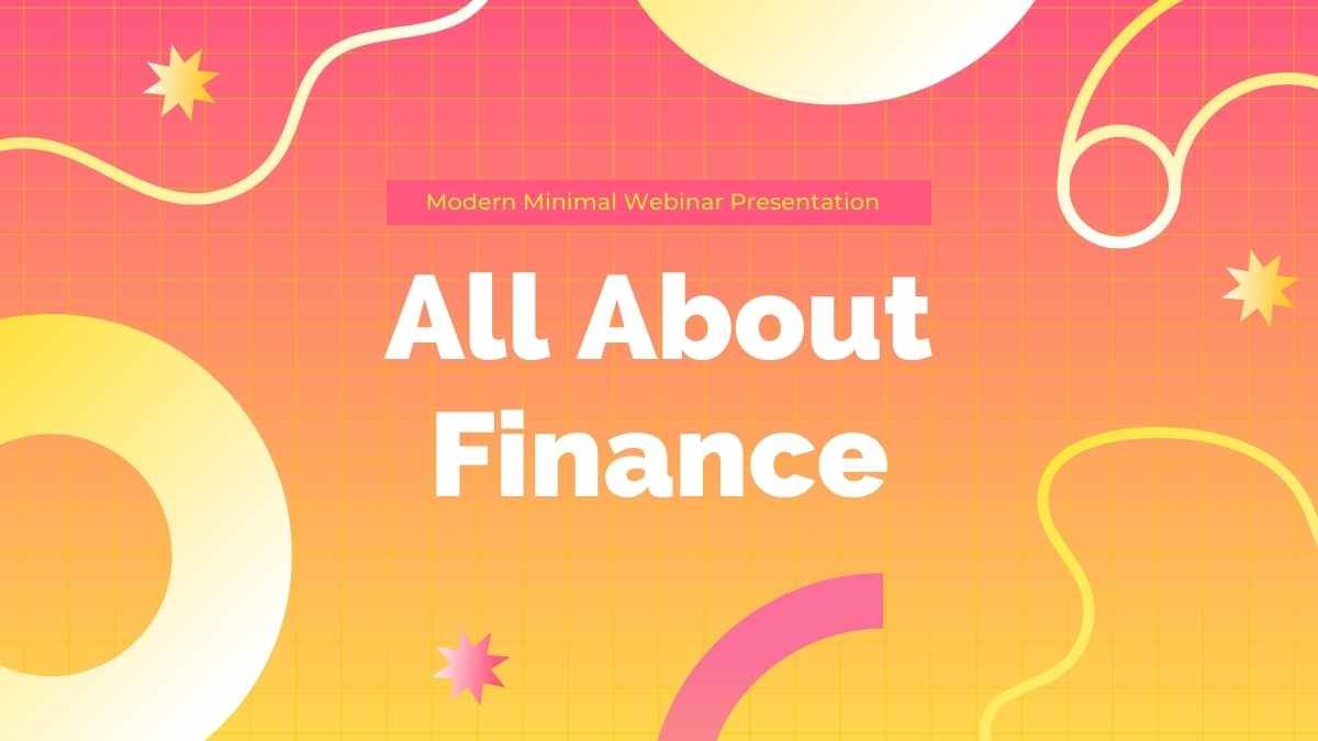 Aesthetic All About Finance Webinar - slide 0