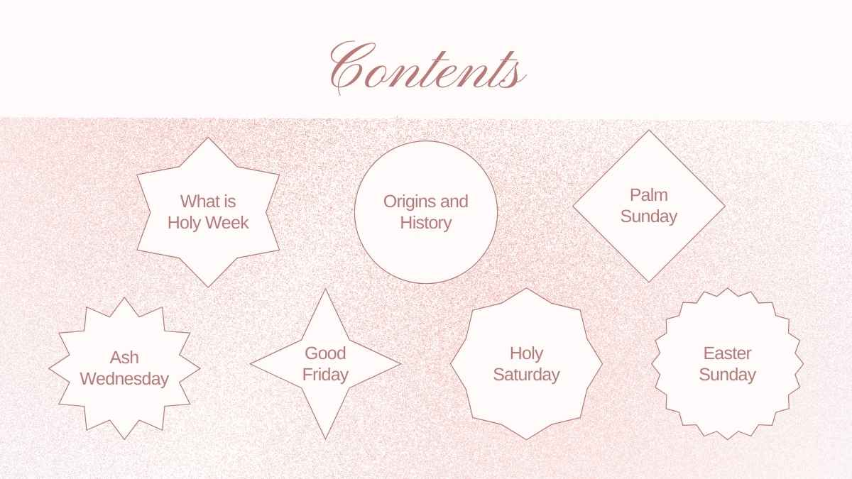 Aesthetic All About Holy Week - slide 2