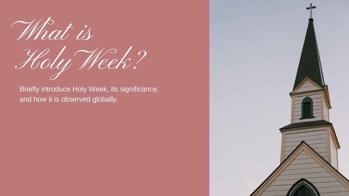 Aesthetic All About Holy Week - slide 3