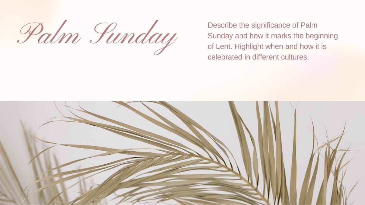 Aesthetic All About Holy Week - slide 5