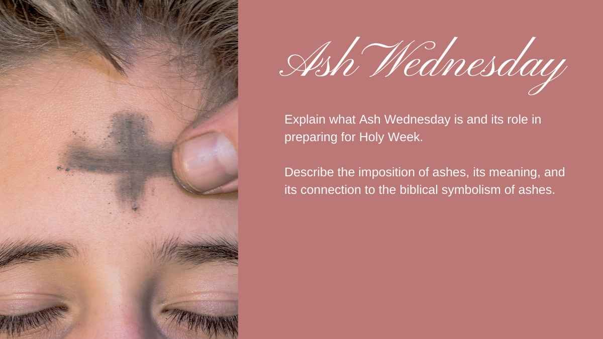 Aesthetic All About Holy Week - slide 6