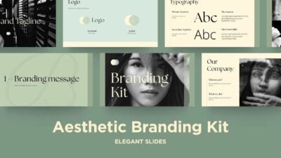 Kit Branding Aesthetic untuk Slide Presentasi