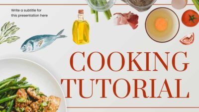 Slides Carnival Google Slides and PowerPoint Template Aesthetic Cooking Tutorial 1