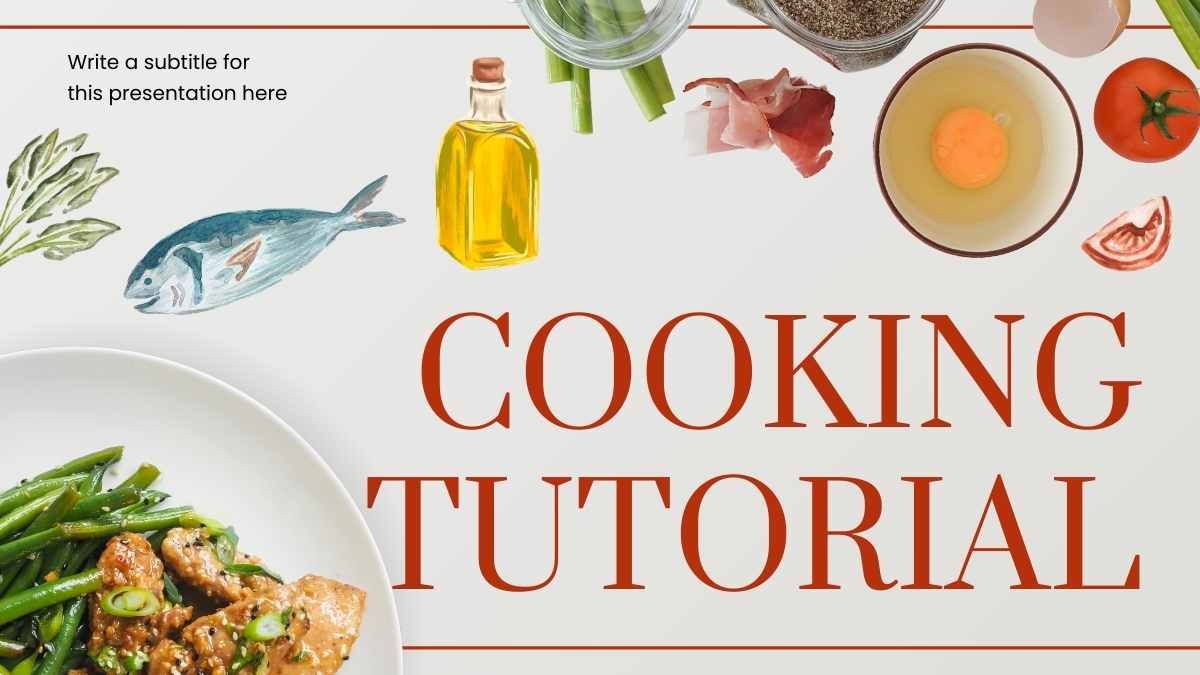 Aesthetic Cooking Tutorial - slide 0
