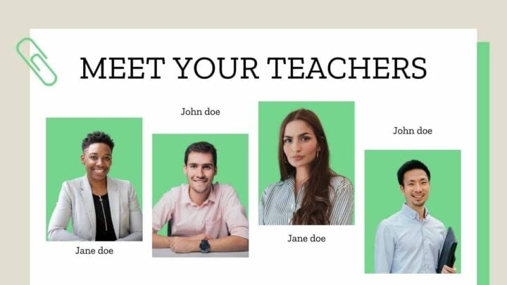 First Week of School. Free PowerPoint Template — SlidesCarnival