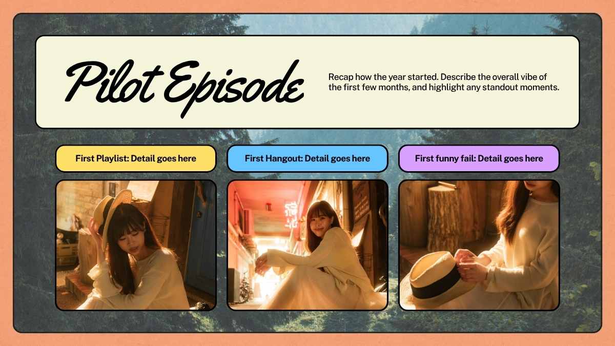 Aesthetic Life Wrapped Presentation - slide 4