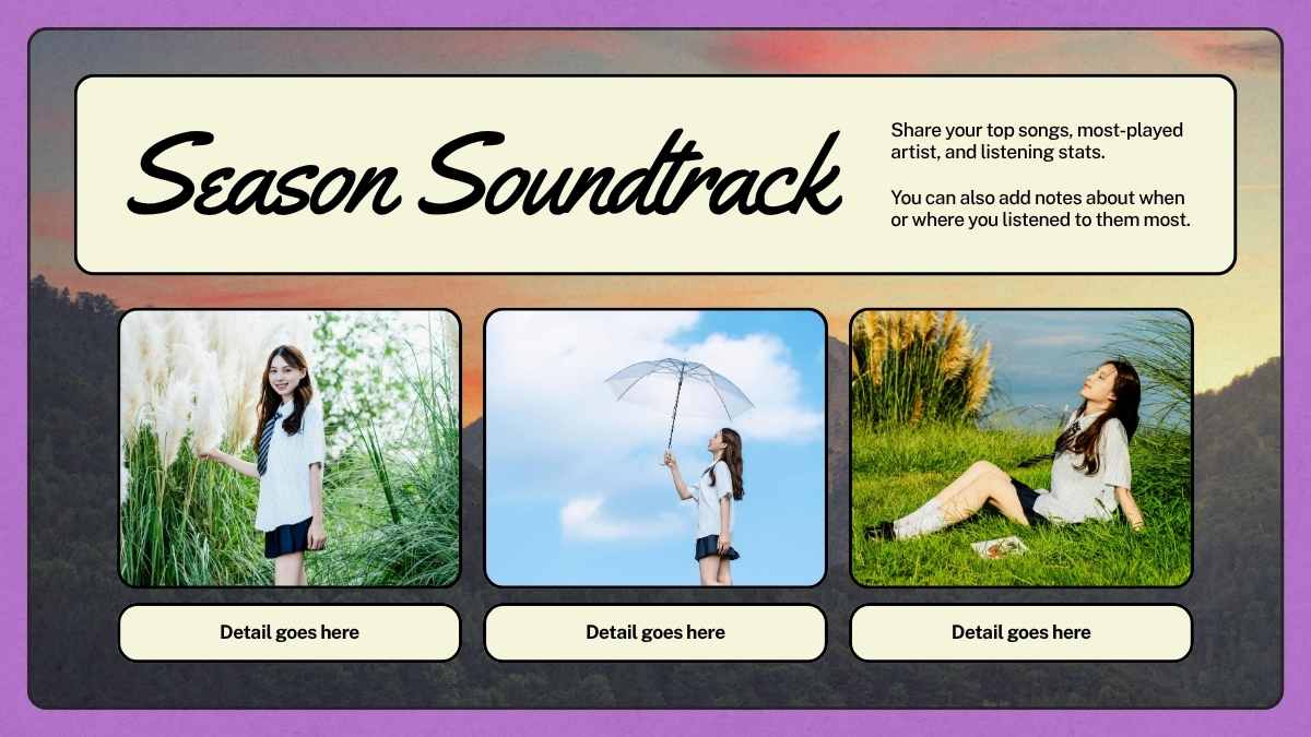 Aesthetic Life Wrapped Presentation - slide 9