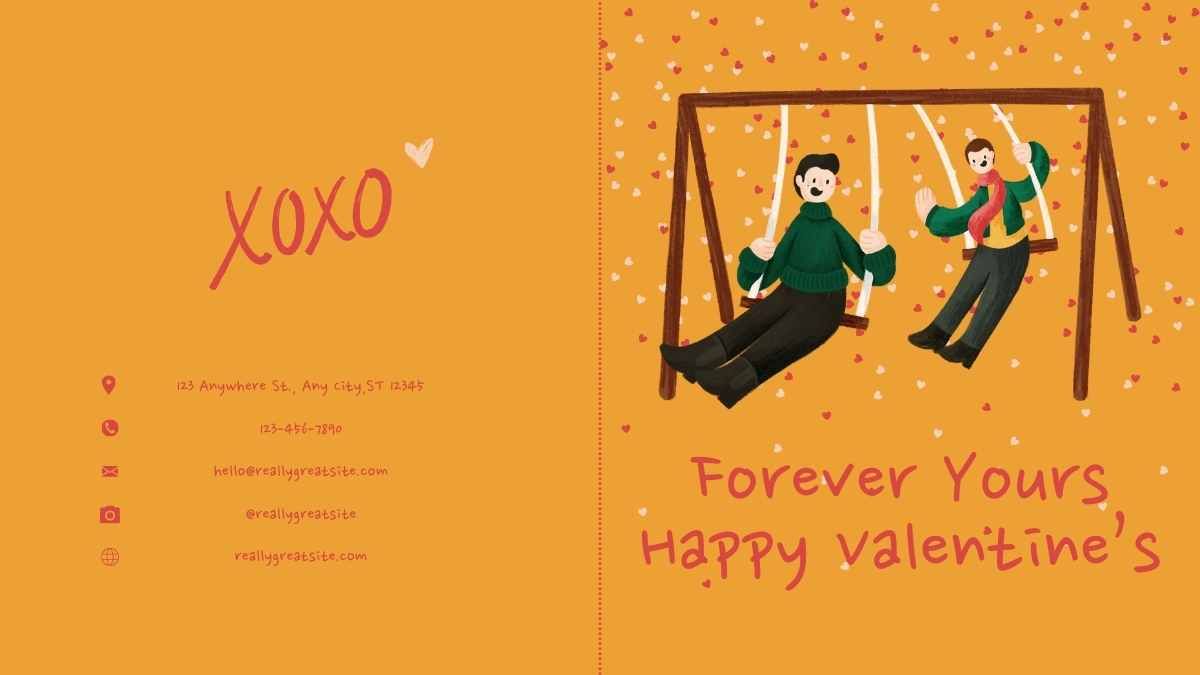 バレンタインデーのための美しいラブレター - slide 5