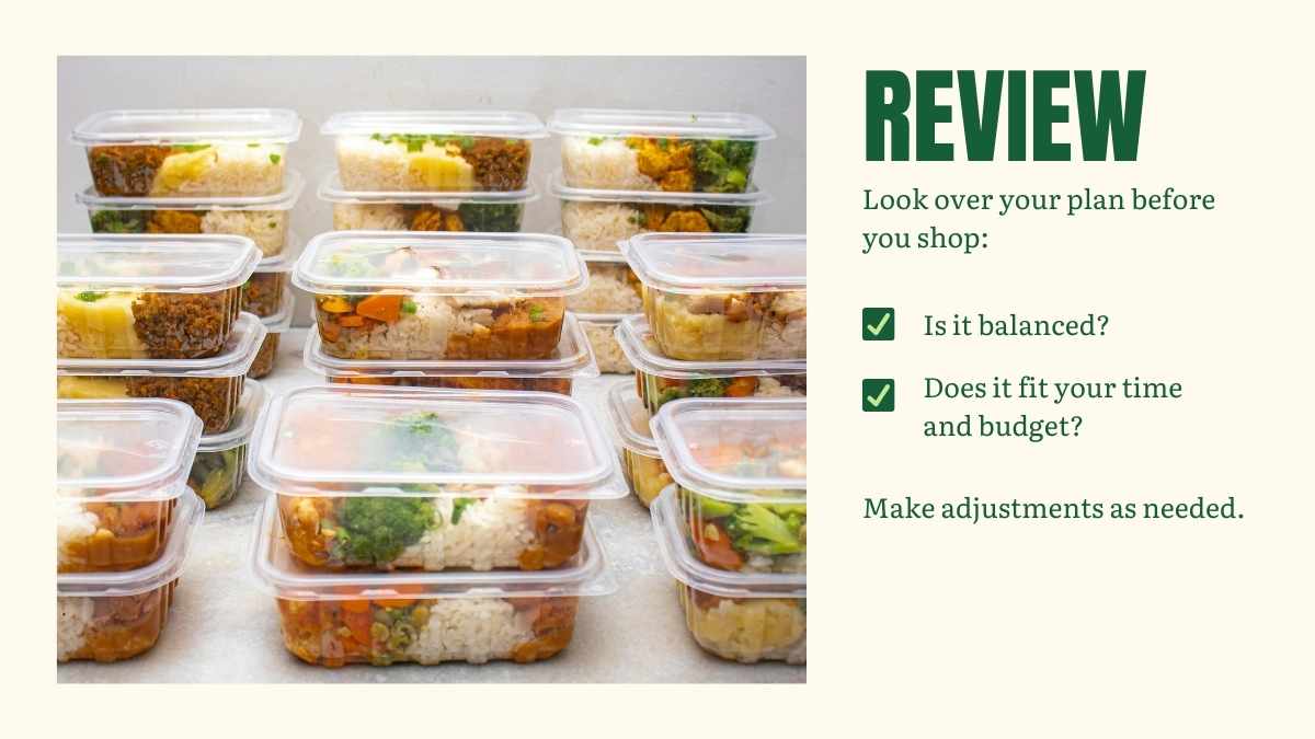 Aesthetic Meal Planning Slides - slide 11