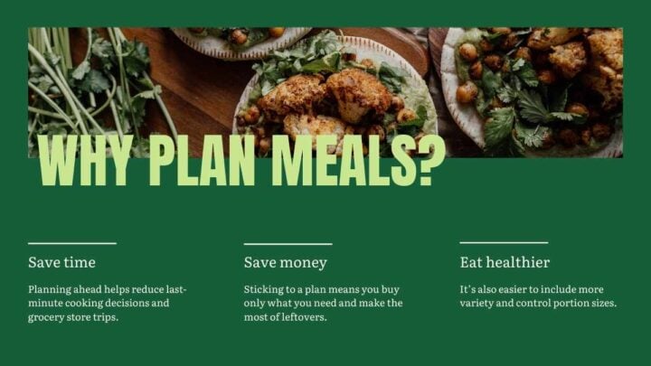 Meal Planning. Free PPT & Google Slides Template — SlidesCarnival