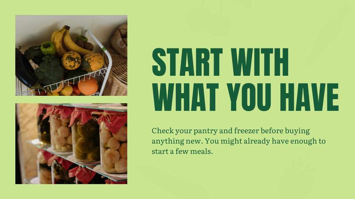 Aesthetic Meal Planning Slides - slide 7