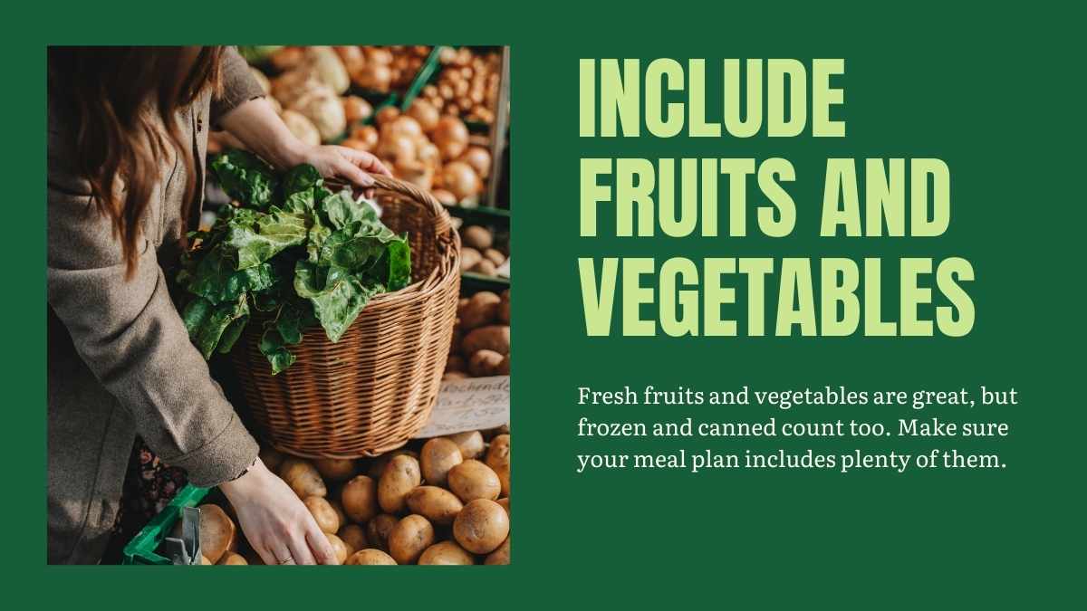 Aesthetic Meal Planning Slides - slide 9