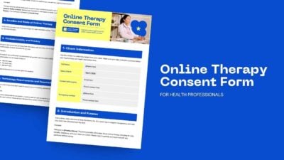 Aesthetic Online Therapy Consent Form 1