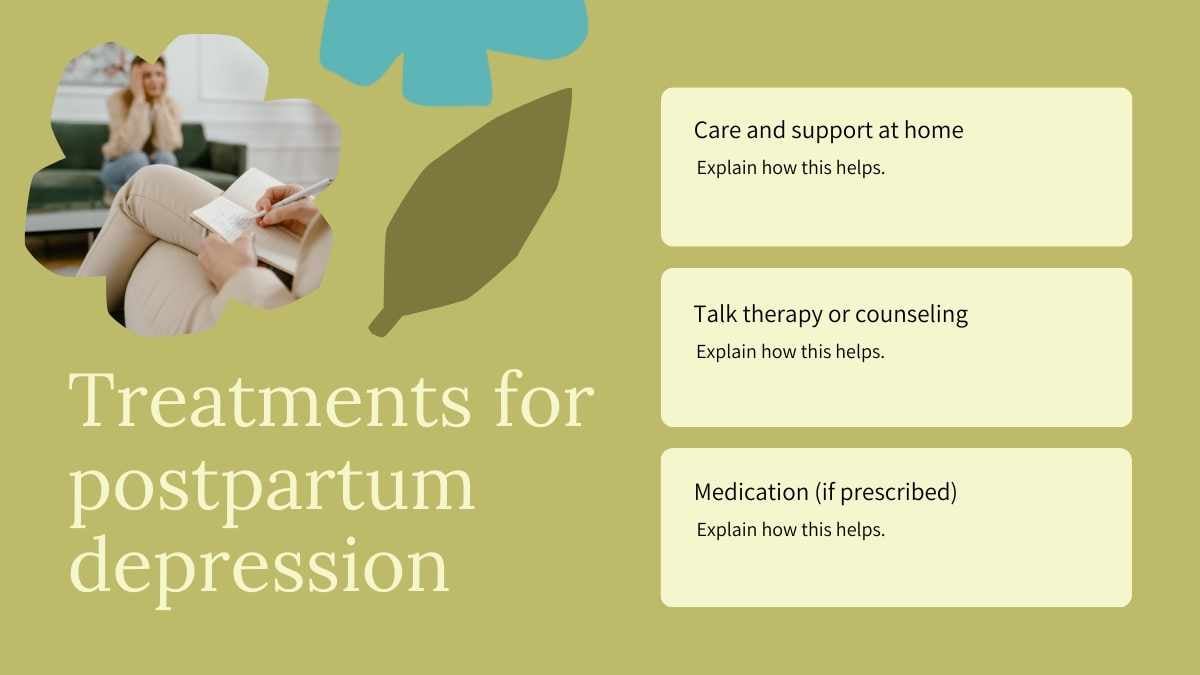 Aesthetic Postpartum Depression Slides - slide 11
