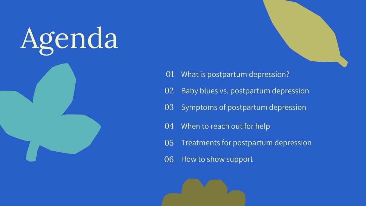 Aesthetic Postpartum Depression Slides - slide 2