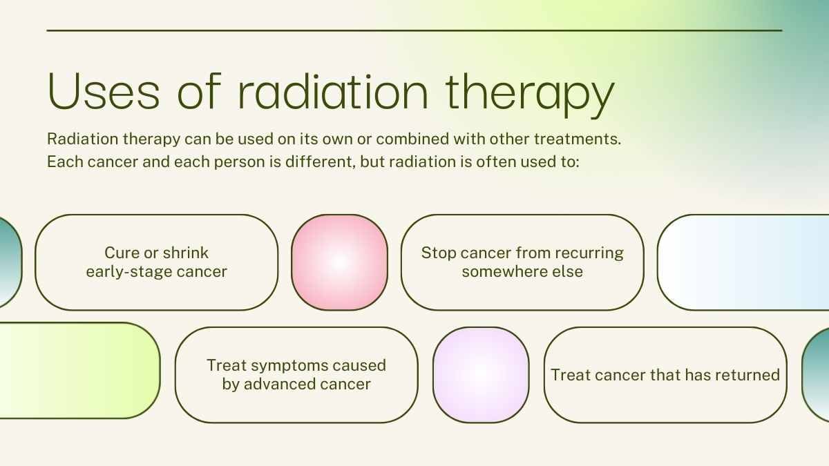 Aesthetic Radiation Therapy Slides - slide 10