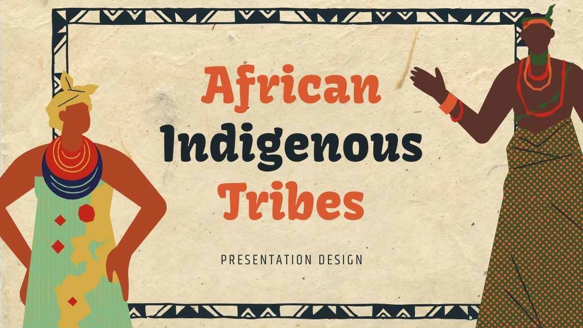 Tesis sobre las tribus indígenas africanas - diapositiva 0