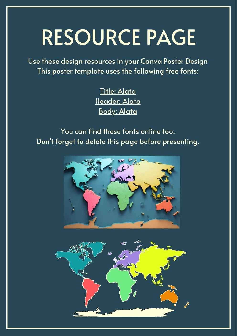 All About Continents Poster - slide 2