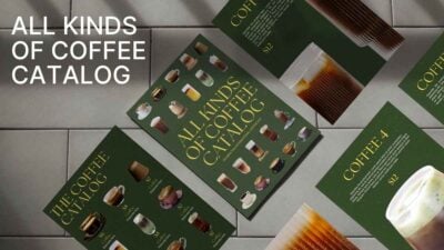 All Kinds of Coffee Catalog Celebrating International Coffee Day Slides